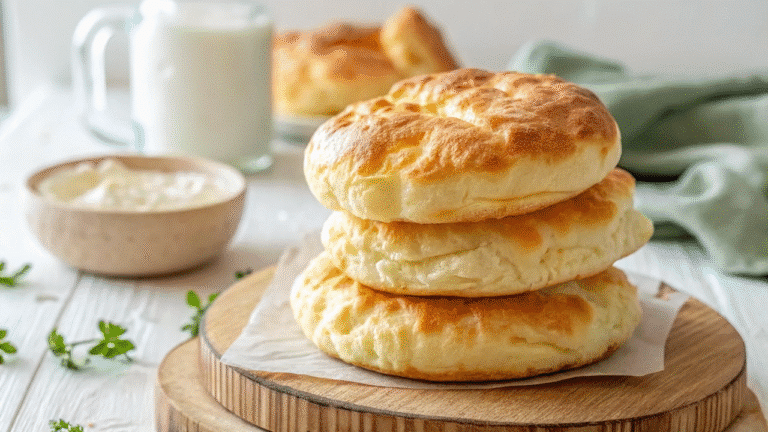 fluffy cottage cheese cloud bread recipe