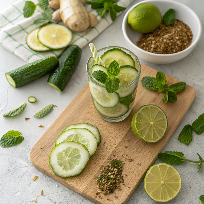 Ingredients for Brazilian Zepbound recipe