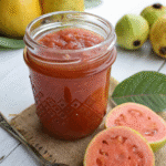 guava jam homemade rustic kitchen