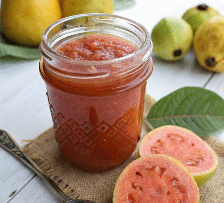 guava jam homemade rustic kitchen