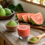 guava pulp extract and spirulina algae for diabetes