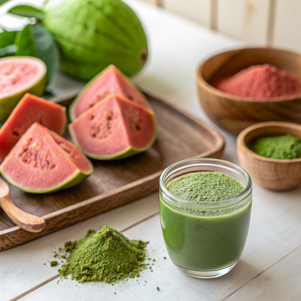 guava-spirulina-diabetes-ingredients