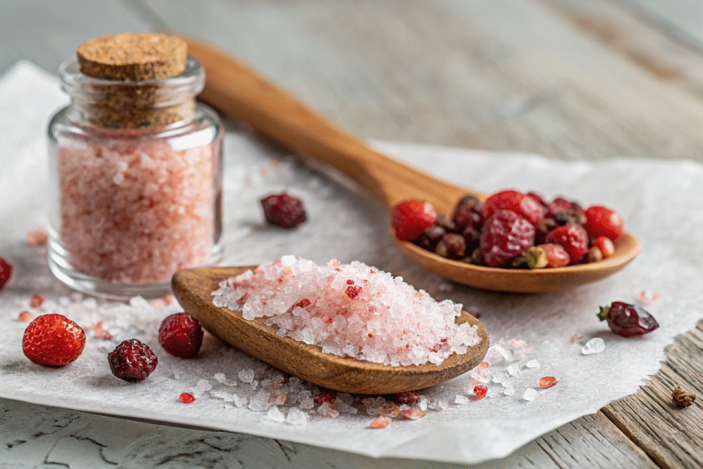 Ingredients for Koyo Berry Salt