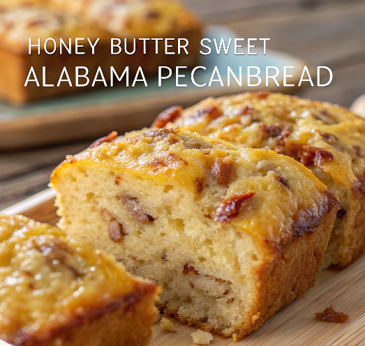 Honey Butter Sweet Alabama Pecanbread